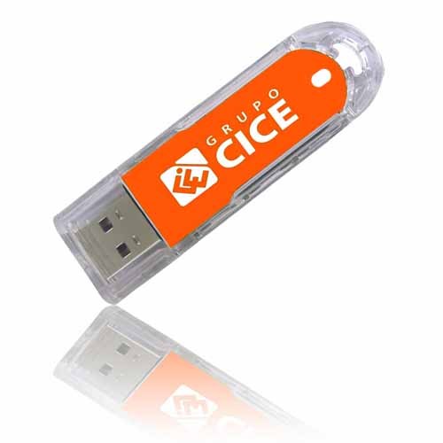 Plastic usb flash drive