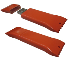 Plastic usb flash drive