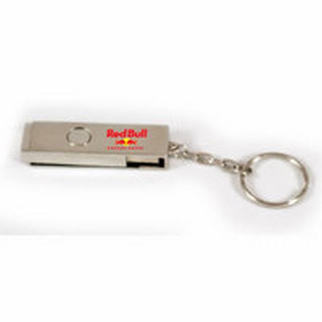 Metal swivel usb flash drive