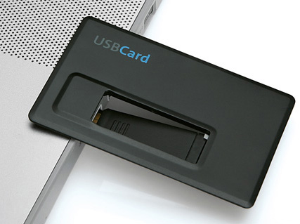 Credit card usb flash drive