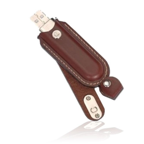 Leather usb flash drive