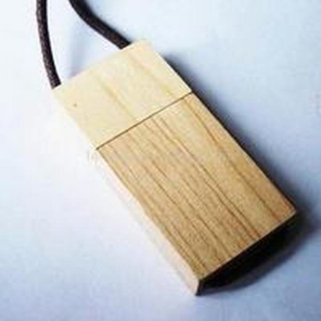 Wooden usb flash drive