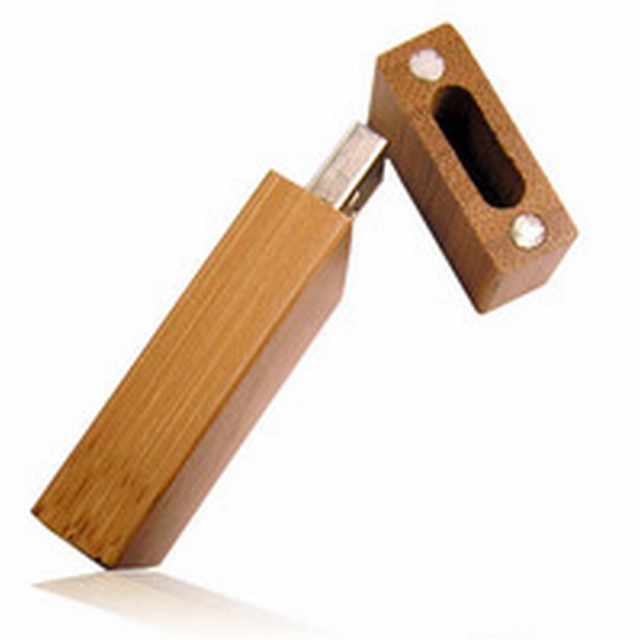 Wooden usb flash drive