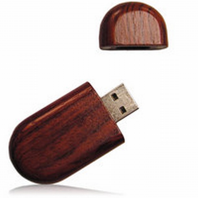 Wooden usb flash drive