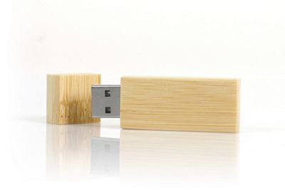 Wooden usb flash drive