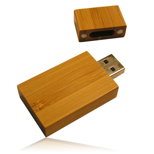 Wooden usb flash drive