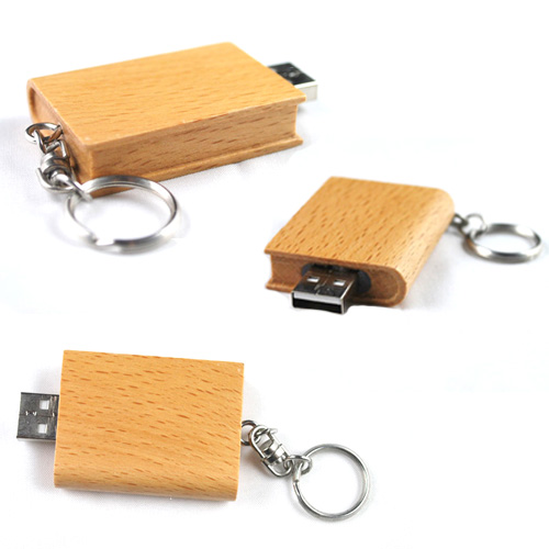 Wooden usb flash drive