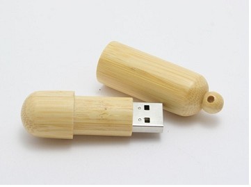 Wooden usb flash drive