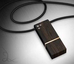 Wooden usb flash drive