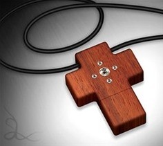 Wooden usb flash drive