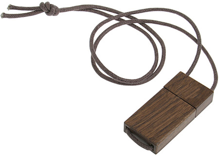 Wooden usb flash drive