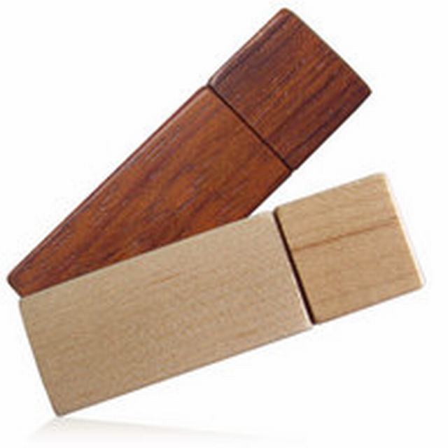 Wooden usb flash drive